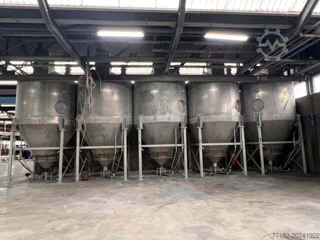 Силосы для хранения пластмасс/PVC AZO aluminium silo