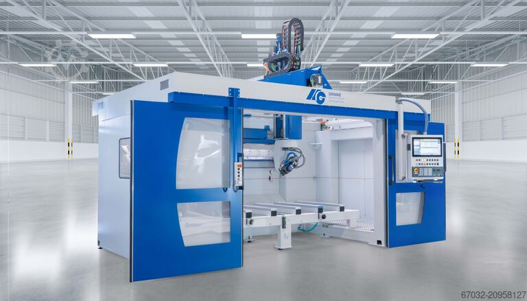 5-осевой фрезерный станок с ЧПУ HG GRIMME SysTech 5-Achs CNC Fräsmaschine G-S-F/B