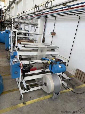 машина для обработки фольги Lung Meng Machinery Roll garbage bag production machine