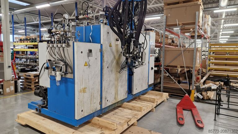 машина для переработки полиуретана Hennecke ELASTOLINE F elastomer casting machine