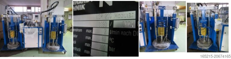 Дозирующее устройство для жидкого силикона (LSR) Reinhardt - Technik LSR 200 Modular