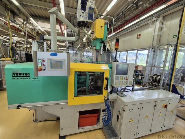 машина для термореактивных пластмасс ARBURG Allrounder 270-S-400-70