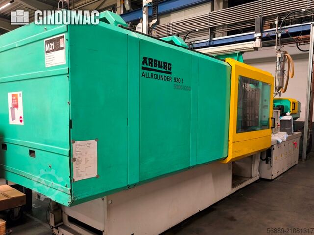 Arburg Allrounder 920S 5000-3200 + робот + конвейер Arburg Allrounder 920S 5000-3200+ robot + conveyor belt