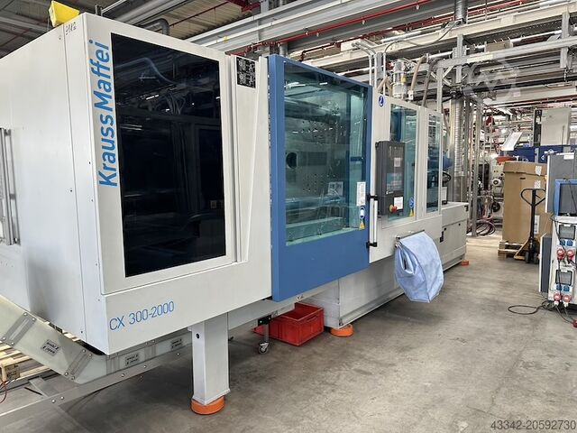Машина для литья под давлением KraussMaffei KM300-2000CX