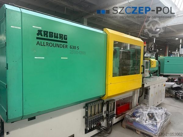 термопластавтомат Arburg 630S 2500-1300 ECO