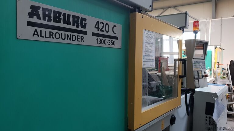 Машина для литья под давлением Arburg 420C-1300-350 (186)