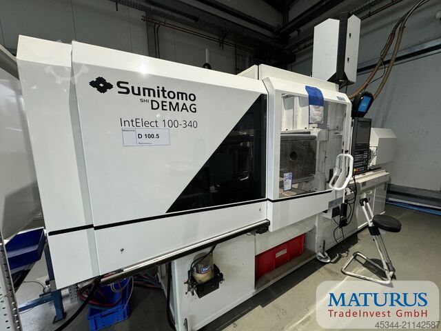 термопластавтомат Sumitomi (SHI) Demag IntElect 100/470-340