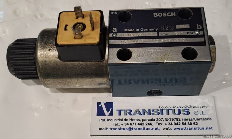 гидравлический клапан Bosch 0810091227