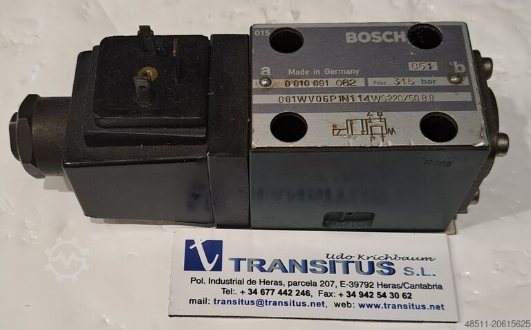 Гидравлический клапан Bosch 0810091082