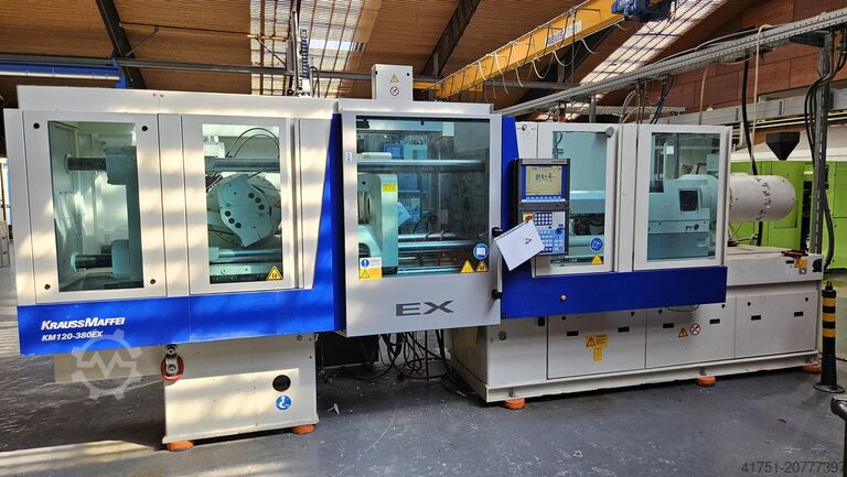 термопластавтомат KraussMaffei KM 120-380 EX