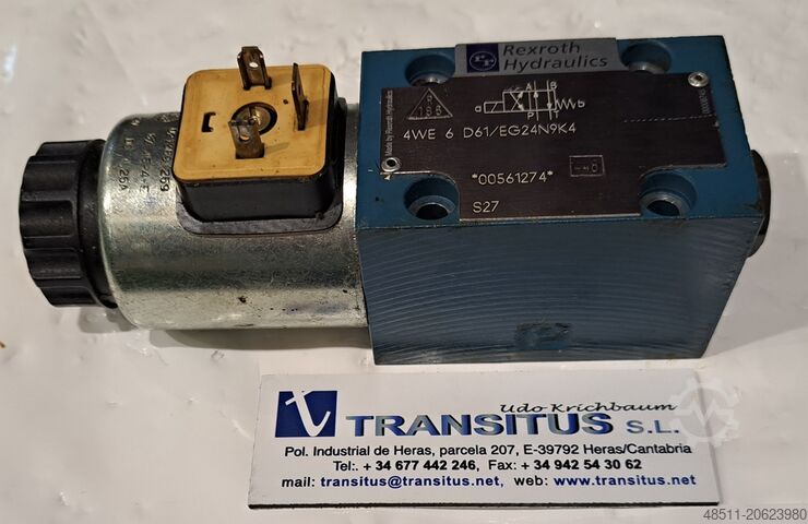 гидравлический клапан REXROTH 4WE6D61-EG24N9K4 00561274 S27