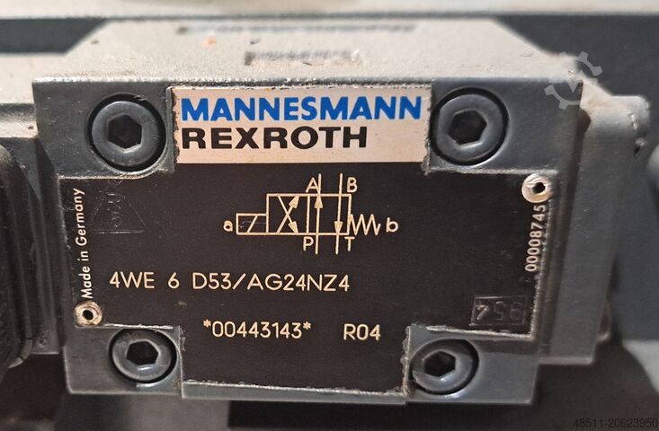 блок управленияГИДРАВЛИЧЕСКИЙ КЛАПАН Mannesmann Rexroth 4WE6D53-AG24NZ4