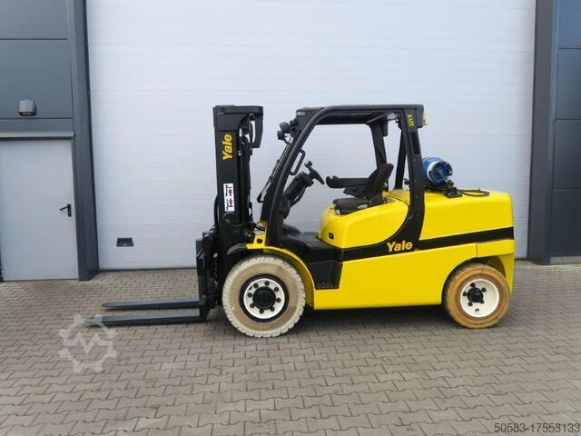 Вилочный погрузчик на сжиженном газе Yale GLP50VX TRIPLEX Container-Indoor-Stapler