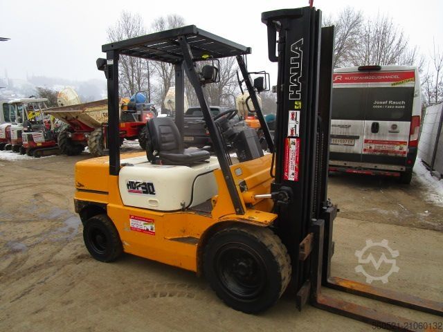 Дизельный вилочный погрузчик Halla HDF30 - Triplex-Freihub + neuer Seitenschieber