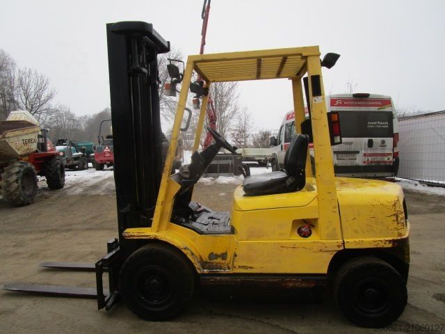 Дизельный вилочный погрузчик Hyster H2.50XM - Duplex-Freisicht + Seitenschieber