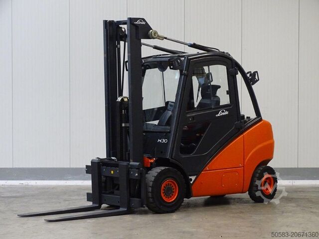 Дизельный вилочный погрузчик Linde H30D