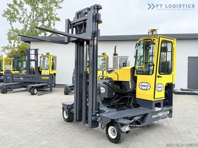 четырёхсторонний автопогрузчик Combilift C4000 GAS DUPLEX 4600 FREE-LIFT CABIN