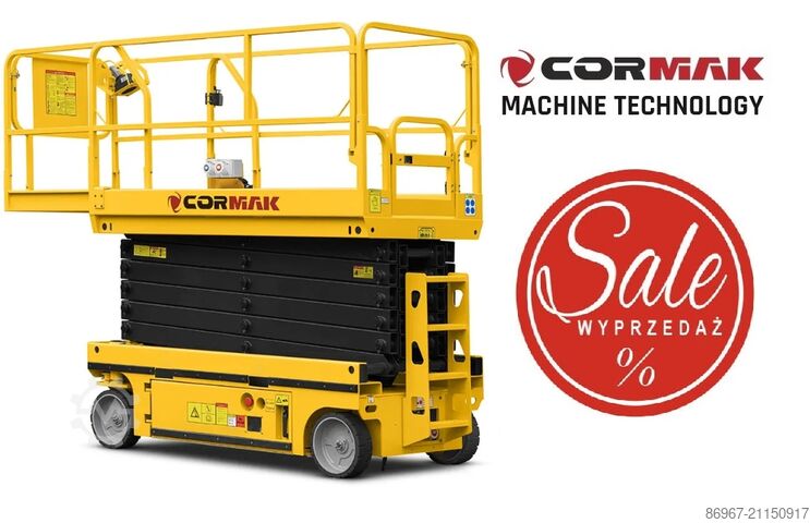 Электрический ножничный подъемник CORMAK PNE12