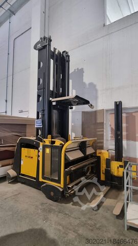 Высота стеллажа 7625 мм. OM CARRELLI ELEVATORI XNAAC TE