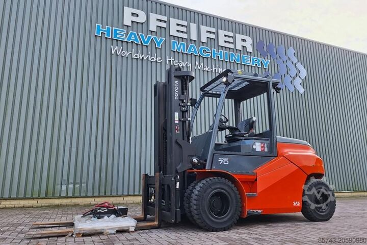 Вилочный погрузчик Toyota 9FBM70T Electric, 7 Tons Capacity, Lift Height 4.7