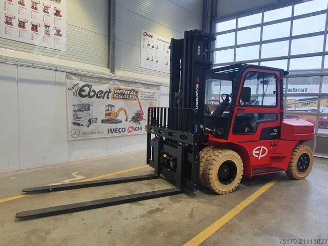 вилочный погрузчик EP Equipment EFL 702 / 7T / Triplex: 5,40m / ZVG