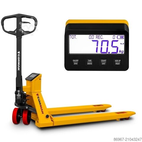 Тележка для поддонов с электронными весами CORMAK SP3000 SUPER