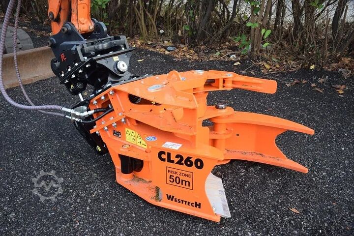 захват для круглого леса Diversen WESTTECH C260 WOODCRACKER / BOOMSCHAAR