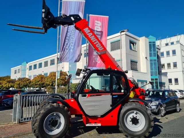 Телескопический погрузчик жесткий Manitou MT 733 easy