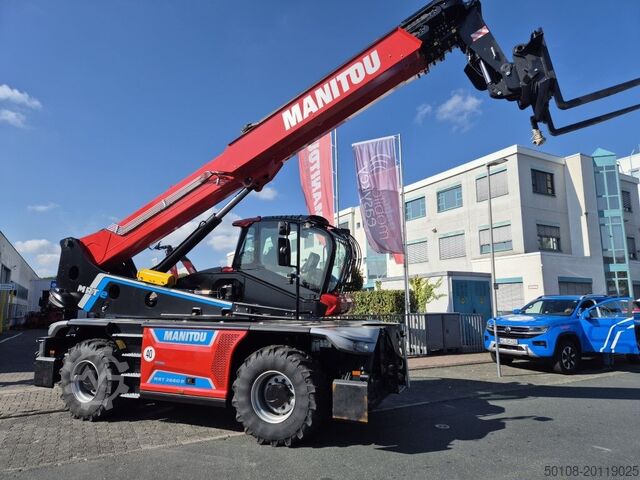 Телескопический манипулятор с возможностью поворота Manitou MRT 2660 E OXYGEN