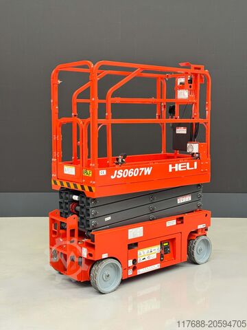 Ножничный подъемник Heli 7.8M - 230KG - Scheren Arbeitsbühne - Neu - Garantie