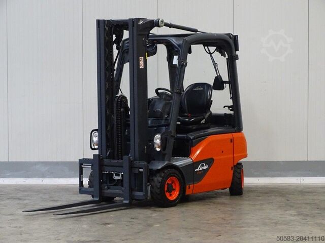 Электрический 4-х колесный вилочный погрузчик Linde E16P-02 - TRIPLEX