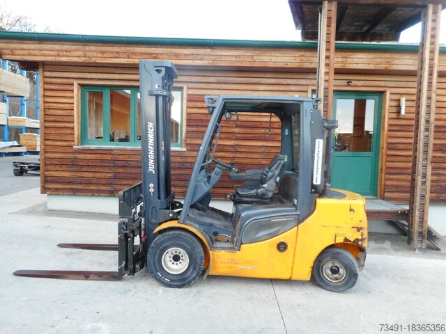 Вилочный погрузчик Jungheinrich DFG435s Triplex 5,5m + SS + ZV