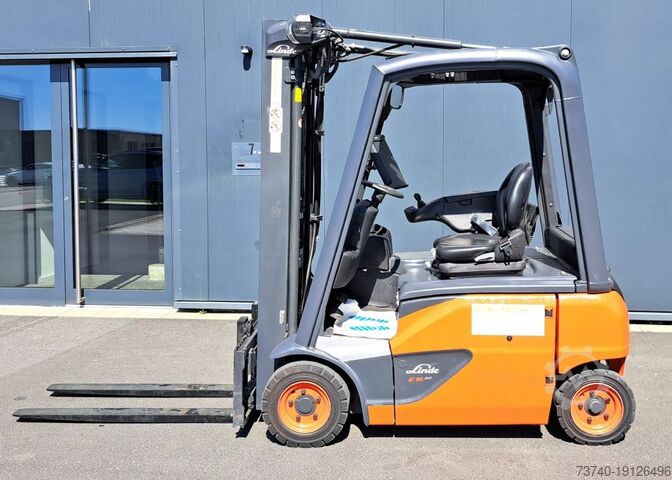 Электрический 4-х колесный вилочный погрузчик Linde E16P-02