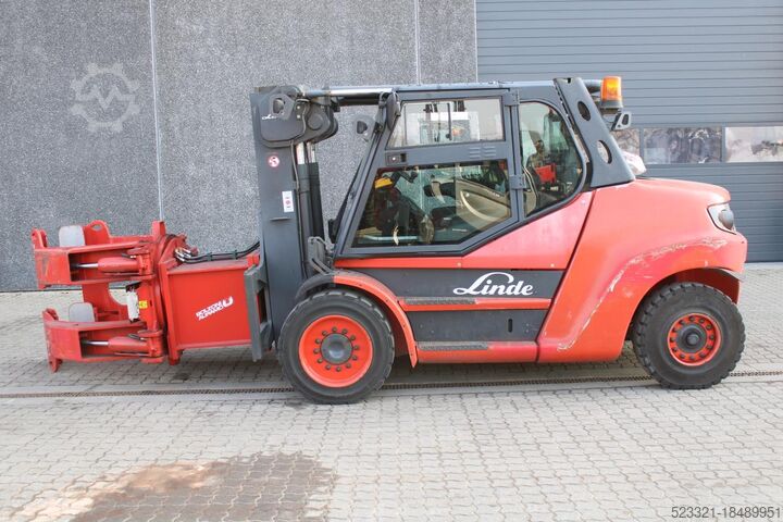 Дизельный вилочный погрузчик Linde H80