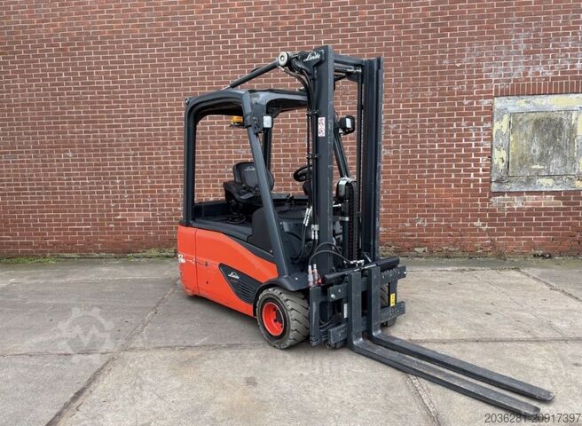 Электрический 3-колесный вилочный погрузчик Linde E20L-02