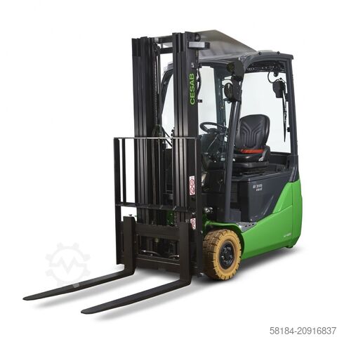 Электрический 3-колесный вилочный погрузчик Cesab B318II