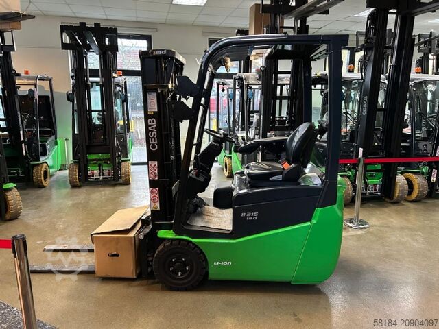 Электрический 3-колесный вилочный погрузчик Cesab B215 II Li-Ion