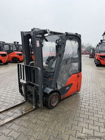 Электрический 3-колесный вилочный погрузчик Linde E14-02