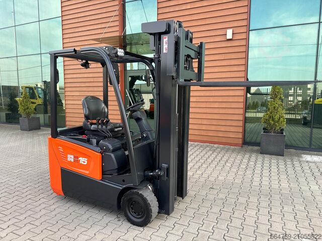 3-колесный вилочный погрузчик DOOSAN B15T-7/2021y./ Lithium battery/New price