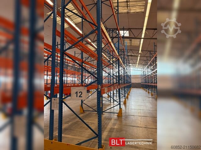 Промышленный стеллаж для тяжёлых грузов ca. 33,3 lfm Stow Palettenregale H:700cm 3200 kg Fachlast Boden +3 , Hochregale