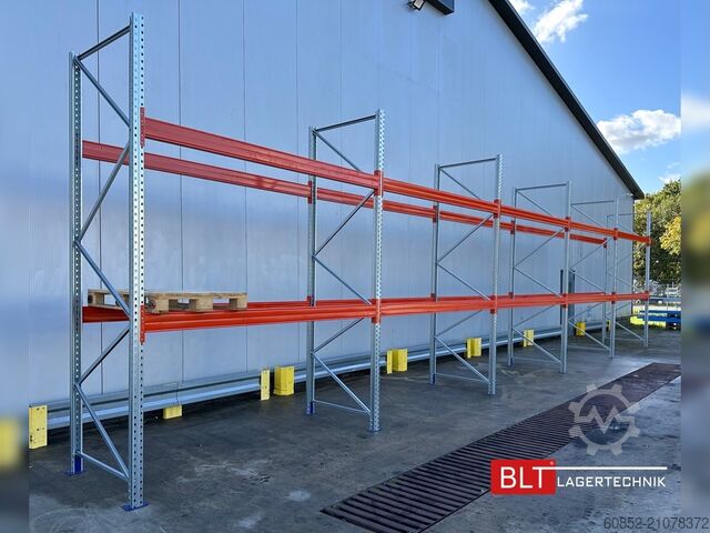 промышленный стеллаж ca. 14 lfm. Palettenregale H: 350cm Fachlast: 3000 kg , 45 Palettenplätze