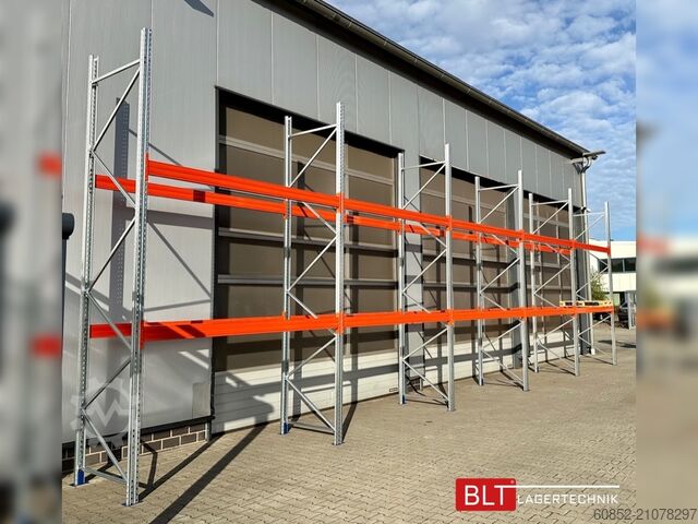 промышленный стеллаж ca. 14 lfm Palettenregale H: 450cm Fachlast: 3000 kg , 45 Palettenplätze