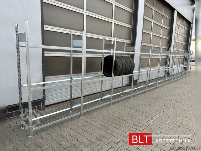 модульная полка ca. 34,56 lfm. Reifenregale META für bis zu 360 Reifen! Neuware