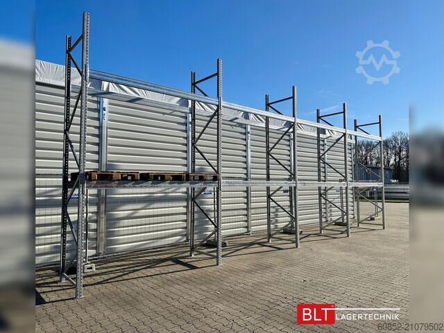 паллетный стеллаж 11,2 lfm Palettenregale für Außenbereich H: 4,5m , 3000 kg Fachlast , FVZ