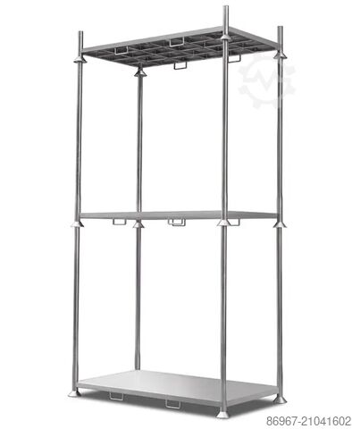 Оцинкованный складской стеллаж CORMAK MPS 2190x1150x1900