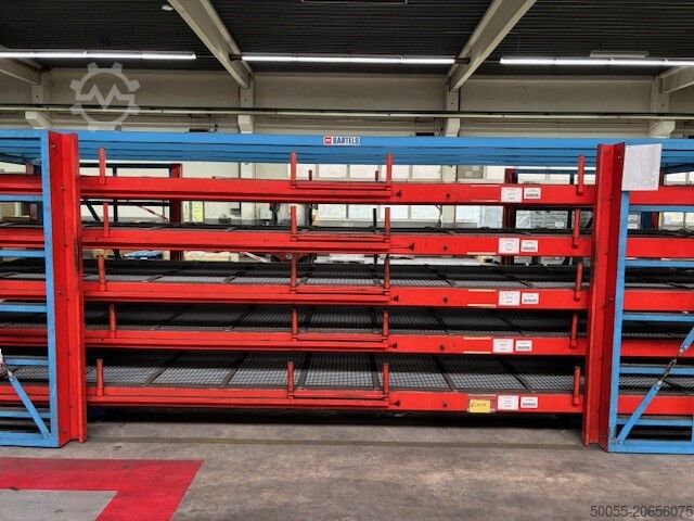 Стеллаж с выдвижными ящиками и поворотной передней рамой BARTELS SRB 30/2