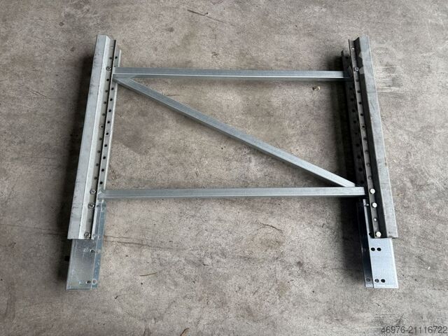 Многоярусный склад Паллетные стеллажи Endständererhöhung BITO PRO Rahmenprofil: P5