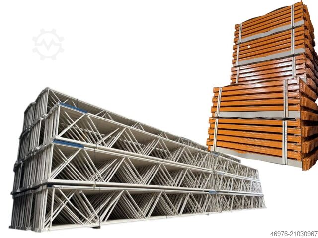 система стеллажей для поддонов на многоярусном складе Nedcon NS Regallänge: 14,10 lfm.