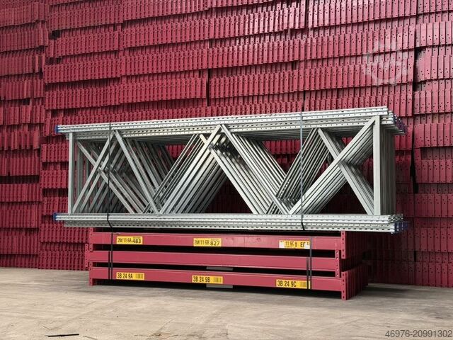 система стеллажей для поддонов на многоярусном складе SSI Schäfer PR 600 Regallänge: 22,50 lfm.