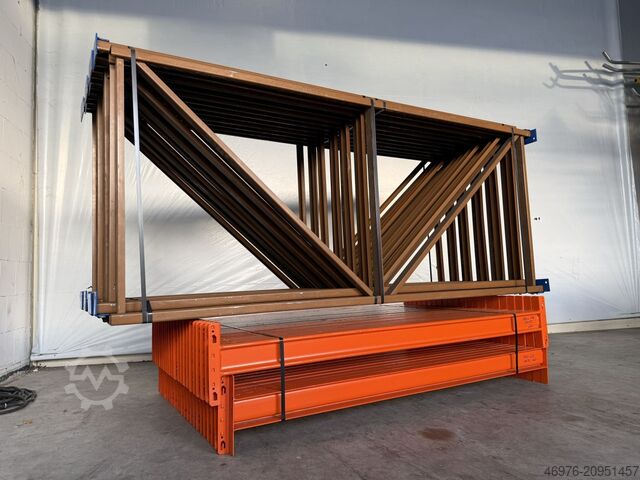 2.500x1.050 мм | 11,72 пог. м | 2 уровня Alser NS Palettenregal Hochregal Schwerlastregal